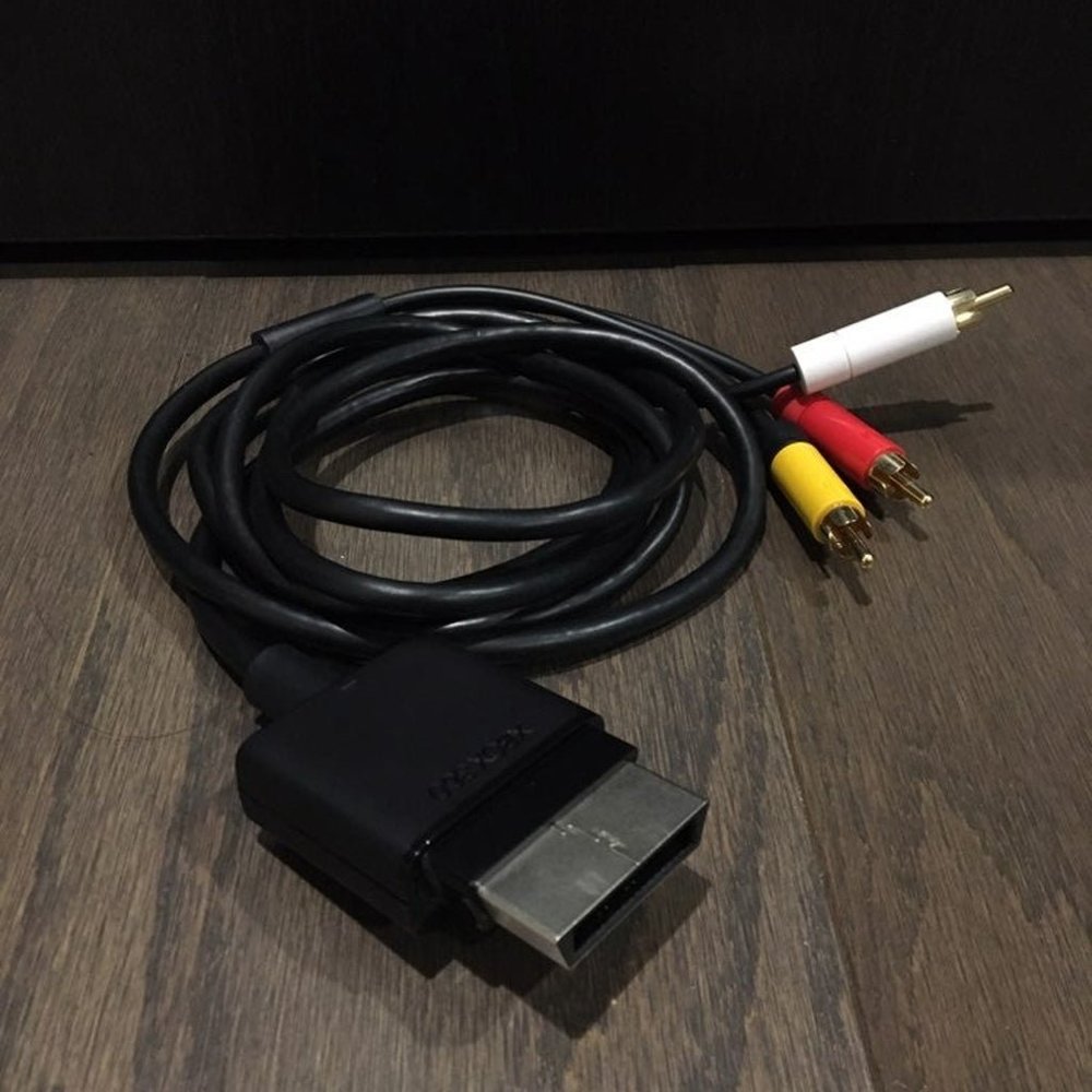 Official Microsoft Xbox 360 RCA Composite Cable